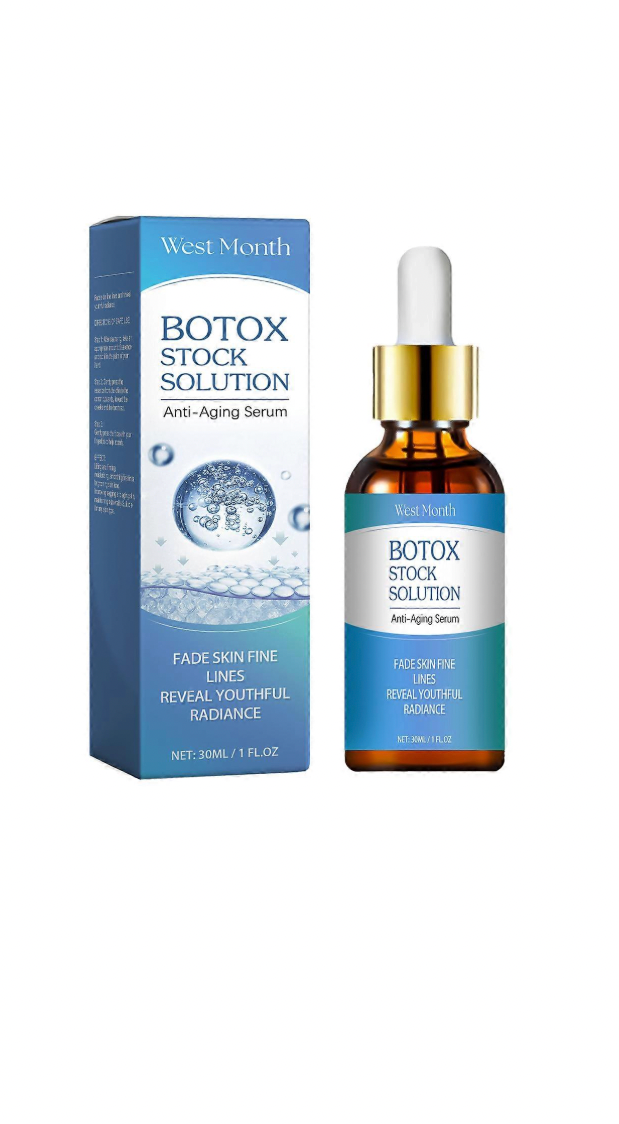 Anti-aging serum with concentrated botox-like solution