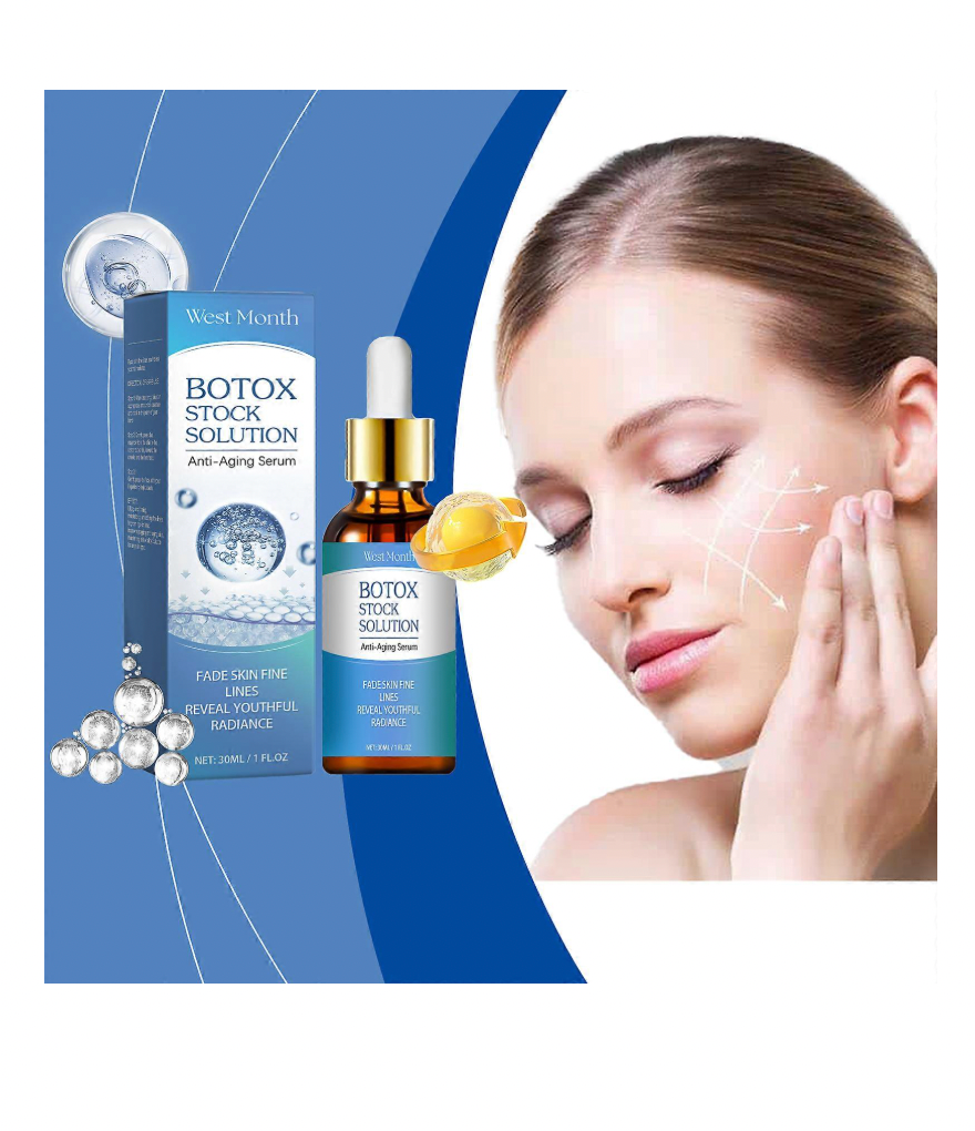 Anti-aging serum with concentrated botox-like solution